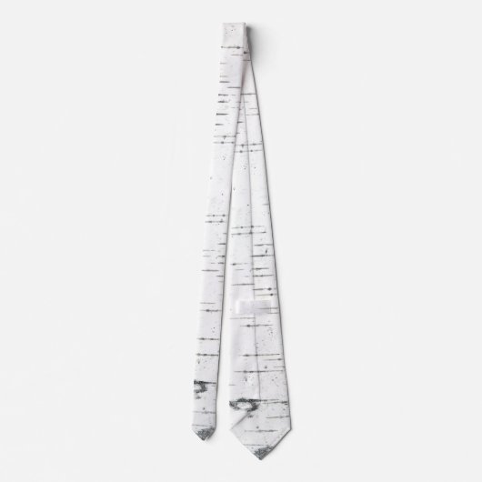 Birkenrinde-Krawatte Krawatte (Rückseite)