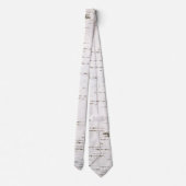 Birkenrinde-Krawatte Krawatte (Rückseite)