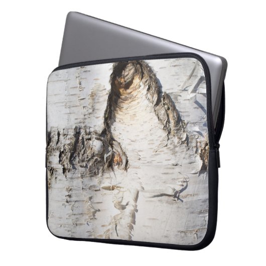 Birkenrinde Laptopschutzhülle (Vorderseite Links)