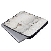 Birkenrinde Laptopschutzhülle (Vorne Knopf)