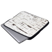 Birkenrinde Laptopschutzhülle (Vorne Knopf)