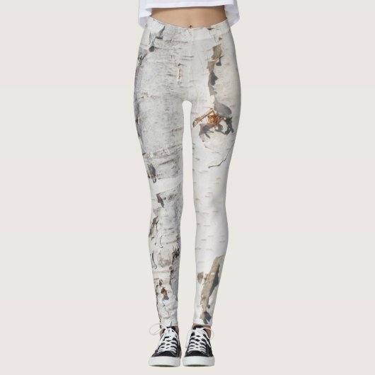 Birkenrinde Leggings (Vorderseite)