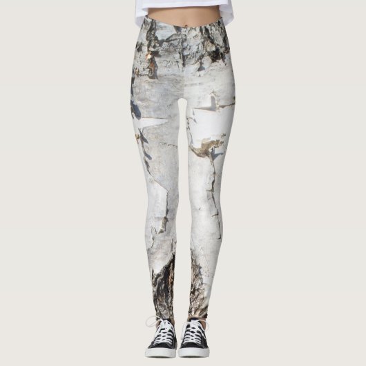 Birkenrinde Leggings (Vorderseite)