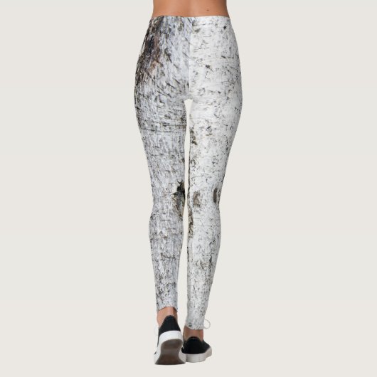 Birkenrinde Leggings (Rückseite)