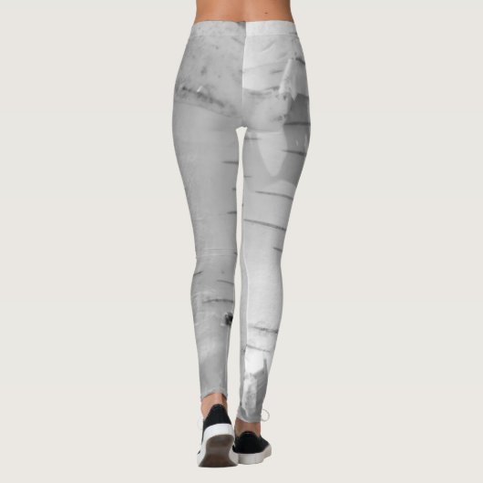 Birkenrinde Leggings (Rückseite)
