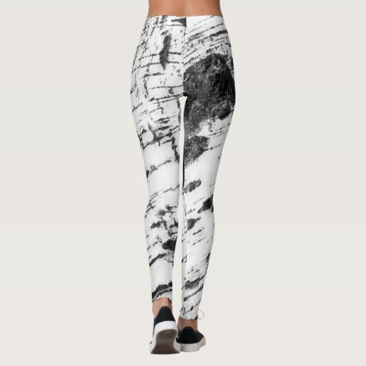 Birkenrinde Leggings (Rückseite)