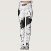 Birkenrinde Leggings (Vorderseite)