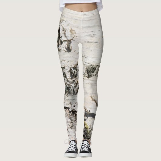 Birkenrinde Leggings (Vorderseite)