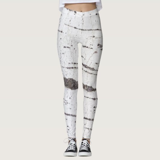 Birkenrinde Leggings (Vorderseite)