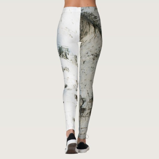 Birkenrinde Leggings (Rückseite)