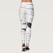 Birkenrinde Leggings (Rückseite)
