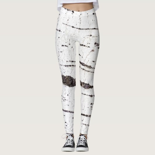 Birkenrinde Leggings (Vorderseite)