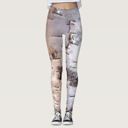Birkenrinde Leggings (Vorderseite)