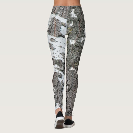 Birkenrinde Leggings (Rückseite)