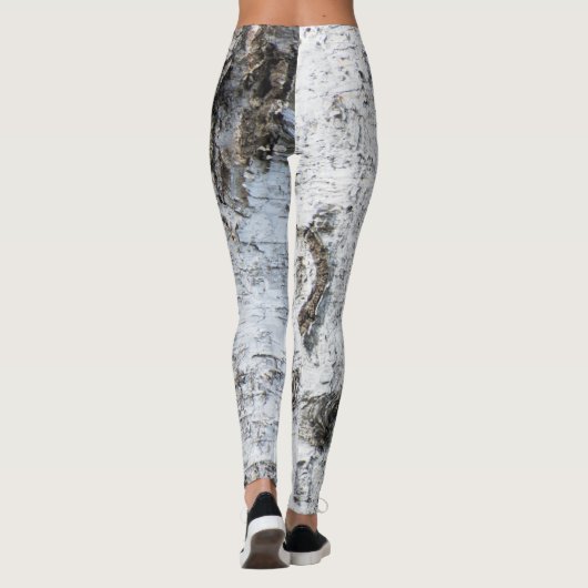 Birkenrinde Leggings (Rückseite)