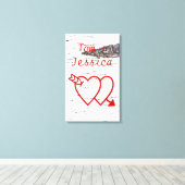 Birkenrinde Leinwanddruck (Insitu (Holzboden))