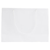 Birkenrinde-Muster Geschenktasche Große Geschenktüte (Rückseite)