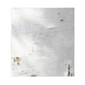 Birkenrinde Notizblock (Vorderseite)