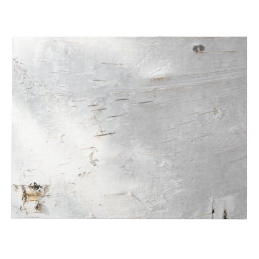 Birkenrinde Notizblock (Vorderseite)