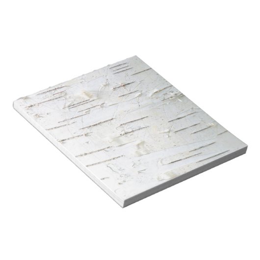 Birkenrinde Notizblock (angewinkelt)