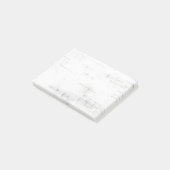 Birkenrinde Post-it-Noten Post-it Klebezettel (angewinkelt)