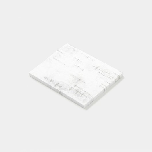 Birkenrinde Post-it-Noten Post-it Klebezettel (angewinkelt)