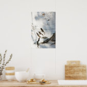 Birkenrinde Poster (Küche)