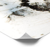Birkenrinde Poster (Ecke)