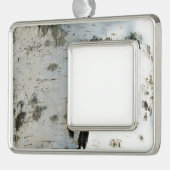 Birkenrinde Rahmen-Ornament Silber (Links)
