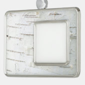 Birkenrinde Rahmen-Ornament Silber (Links)
