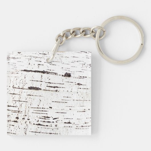 Birkenrinde Schlüsselanhänger (Rückseite)