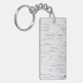 Birkenrinde Schlüsselanhänger (Vorderseite links)