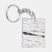 Birkenrinde Schlüsselanhänger (Vorderseite links)