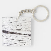 Birkenrinde Schlüsselanhänger (Rückseite)