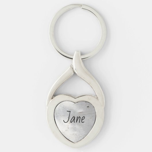 Birkenrinde Schlüsselanhänger (Vorderseite)