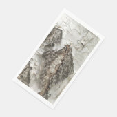 Birkenrinde Serviette (Ecke)