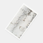 Birkenrinde Serviette (Ecke)