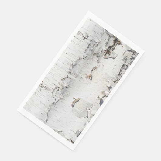 Birkenrinde Serviette (Ecke)