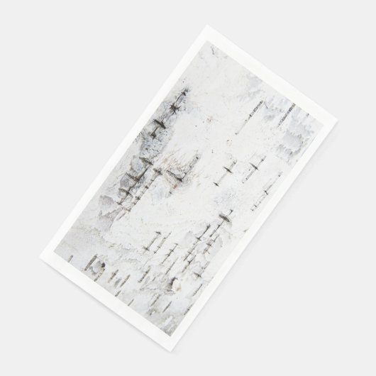 Birkenrinde Serviette (Ecke)