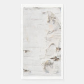 Birkenrinde Serviette (Vorderseite)