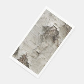Birkenrinde Serviette (Ecke)