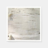 Birkenrinde Serviette (Vorderseite)