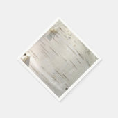 Birkenrinde Serviette (Ecke)