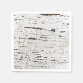 Birkenrinde Serviette (Vorderseite)