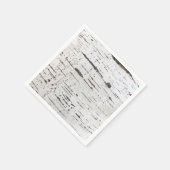 Birkenrinde Serviette (Ecke)