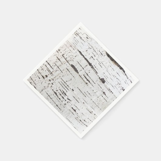 Birkenrinde Serviette (Ecke)