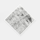 Birkenrinde Serviette (Ecke)