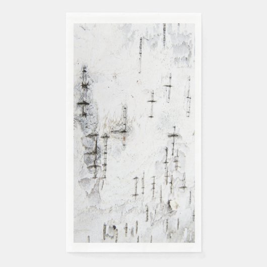 Birkenrinde Serviette (Vorderseite)