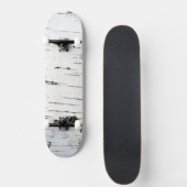 Birkenrinde Skateboard (Vorne)