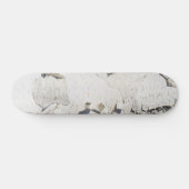 Birkenrinde Skateboard (Horizontal)